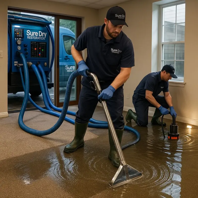 Water Extraction and Removal process in South San Gabriel, CA